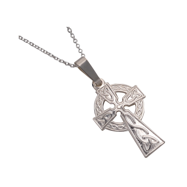 Klassisches Keltisches Kreuz aus Silber 925