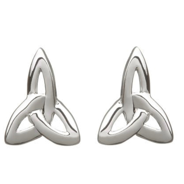 Irische Ohrringe Silber Trinity Knot Silber 925