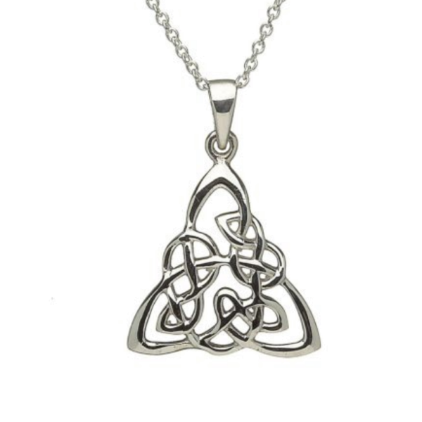 Geflochtener keltischer Anhänger Trinity Knot