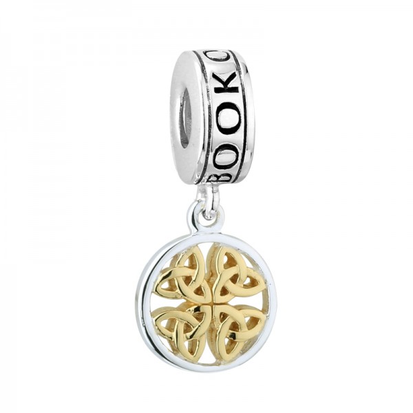 Keltisches Armband mit Beads aus Silber.