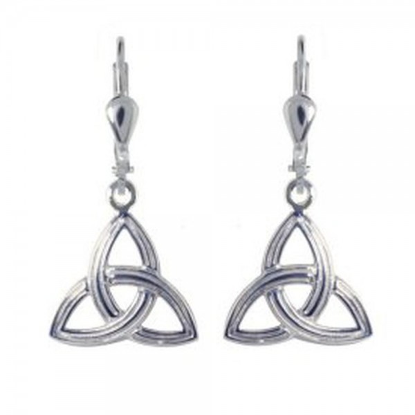 Keltische Ohrringe Trinity Knot
