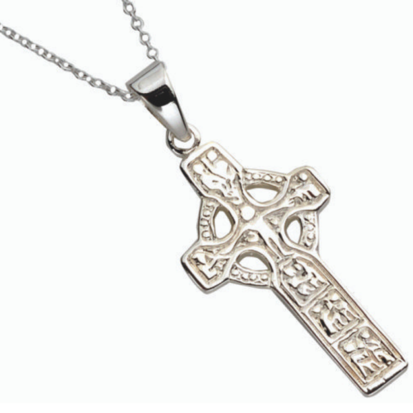 Keltisches Kreuz Duleek Silber 925